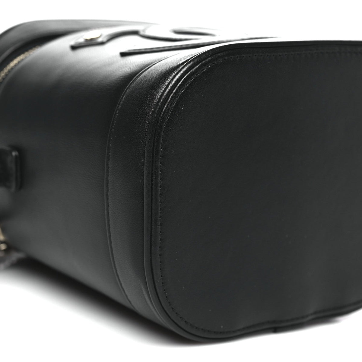 Lambskin Timeless Vanity Cosmetic Case Black