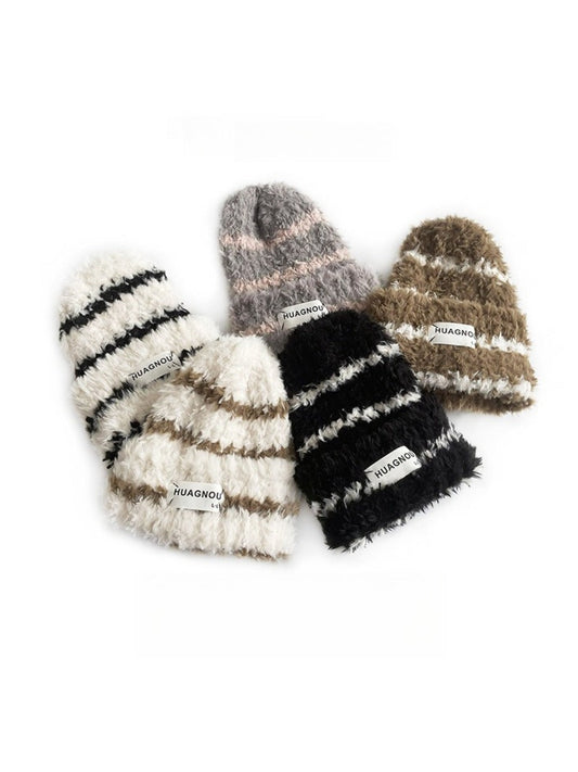 Haila - Winter Thick Plush Knitted Beanie
