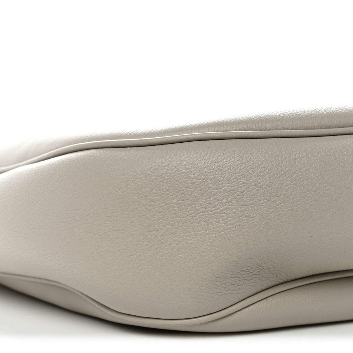 Supple Calfskin Cuir Triomphe Heloise Shoulder Bag Light Stone