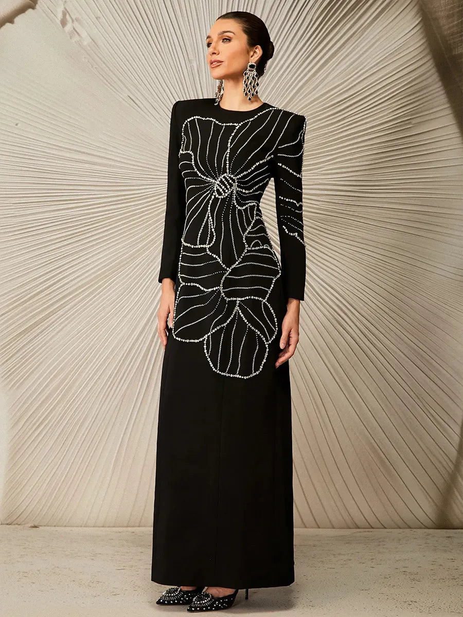 Aurelia Maxi Dress In Black