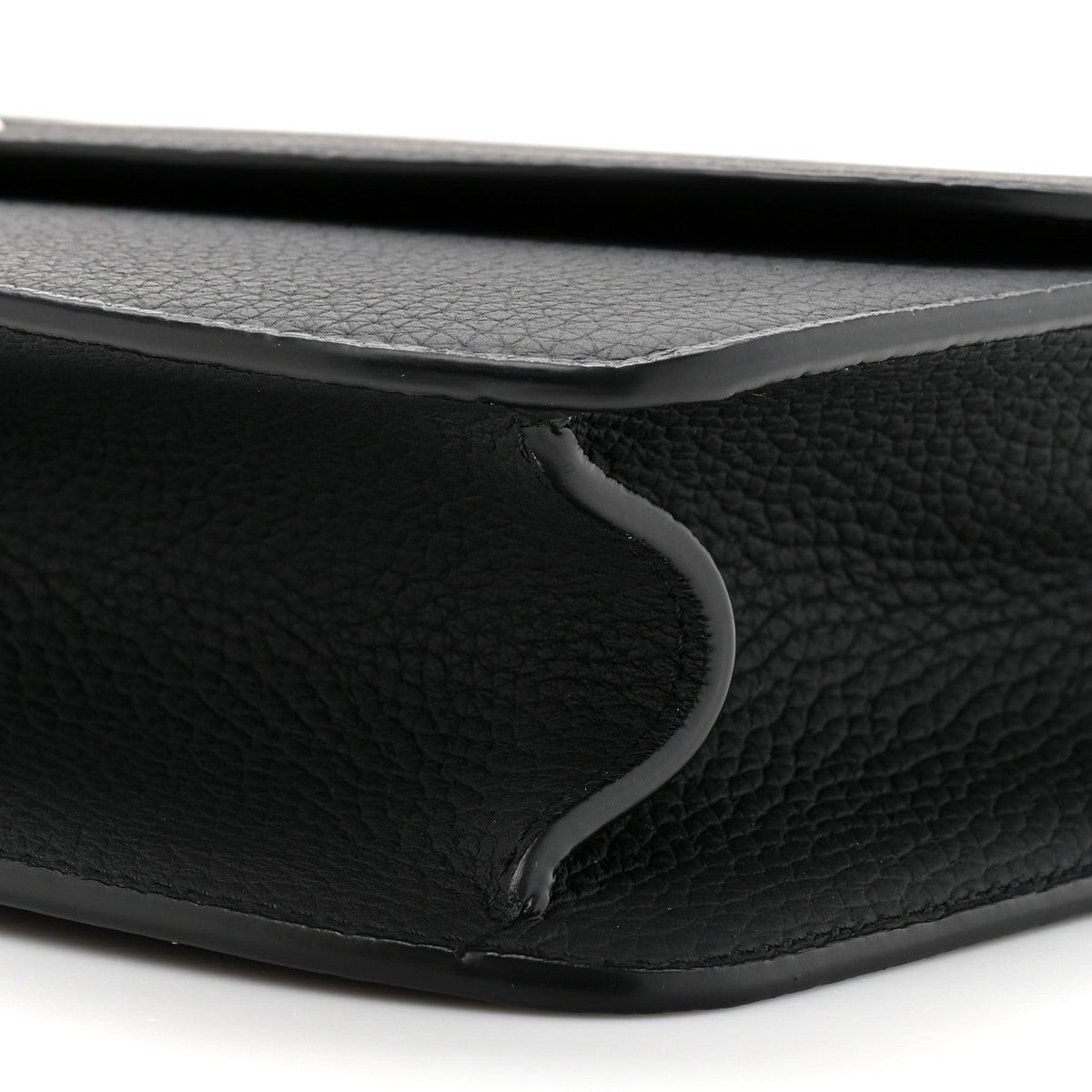 Grained Calfskin The Sofia 10 Crossbody Black