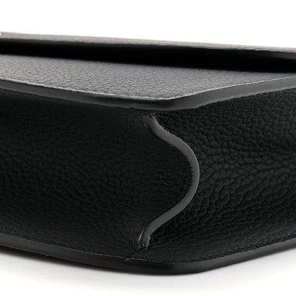 Grained Calfskin The Sofia 10 Crossbody Black
