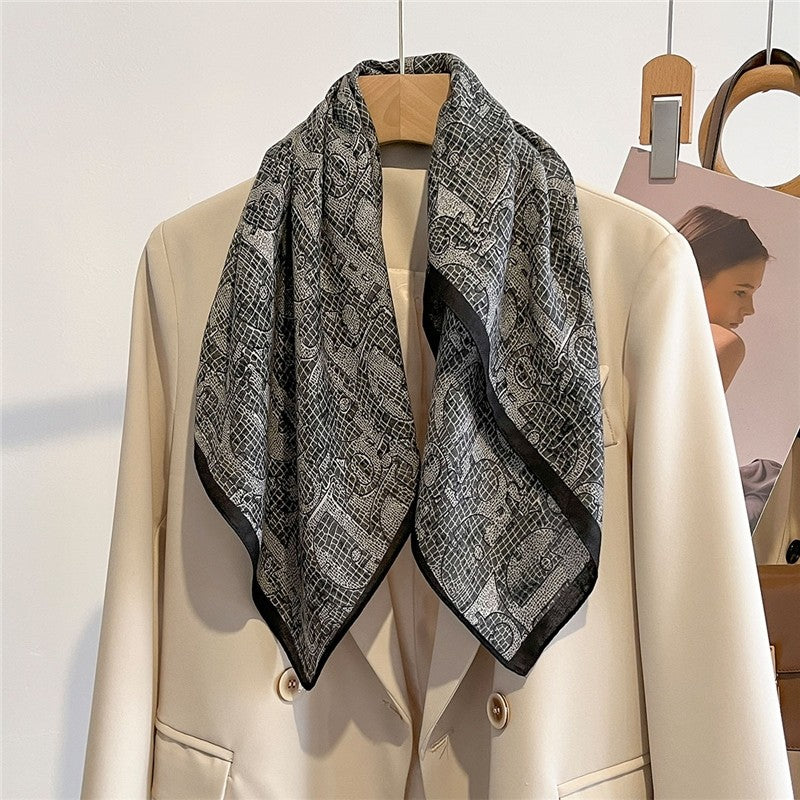 Printed   Square Scarf