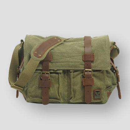 Sky Madrid Canvas Messenger Bag
