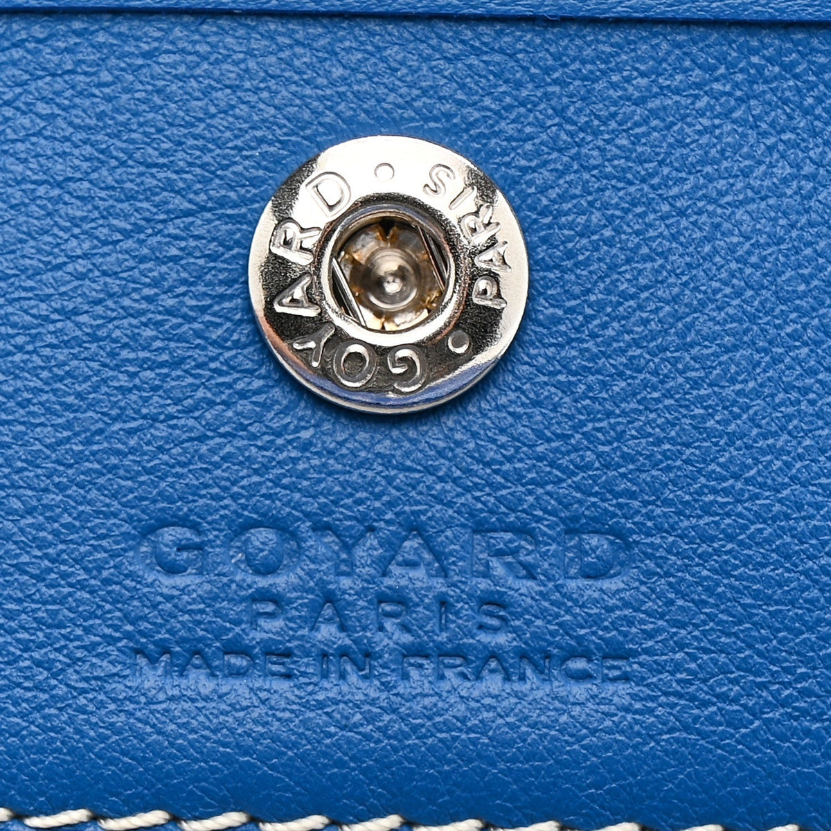 Goyardine Reversible Mini Anjou Sky Blue