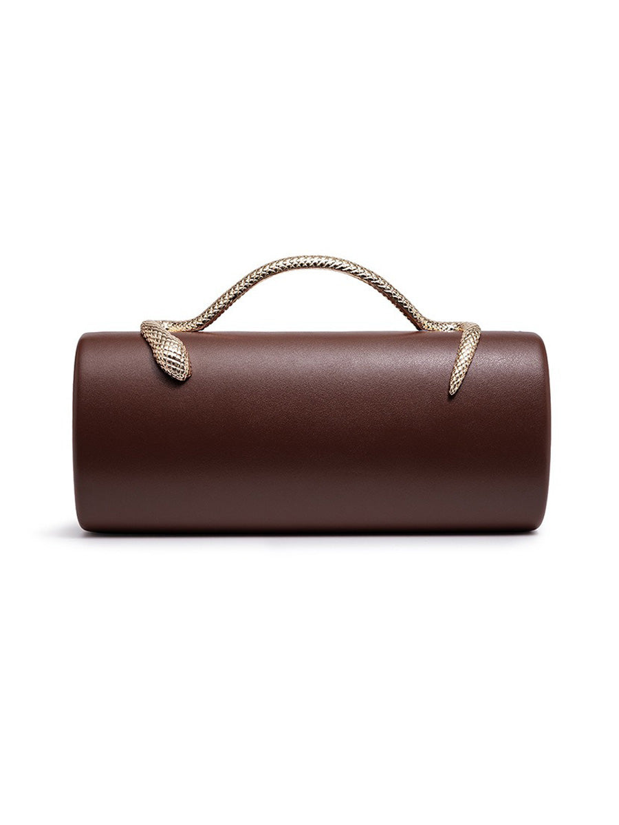 Margot Metal Accessories Leather Bag