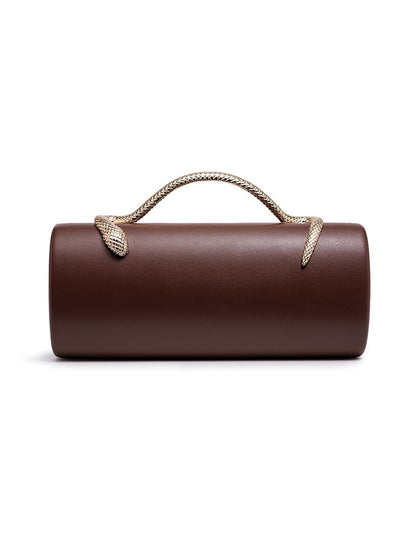 Margot Metal Accessories Leather Bag