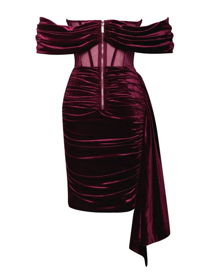 Mary Mini Dress In Red
