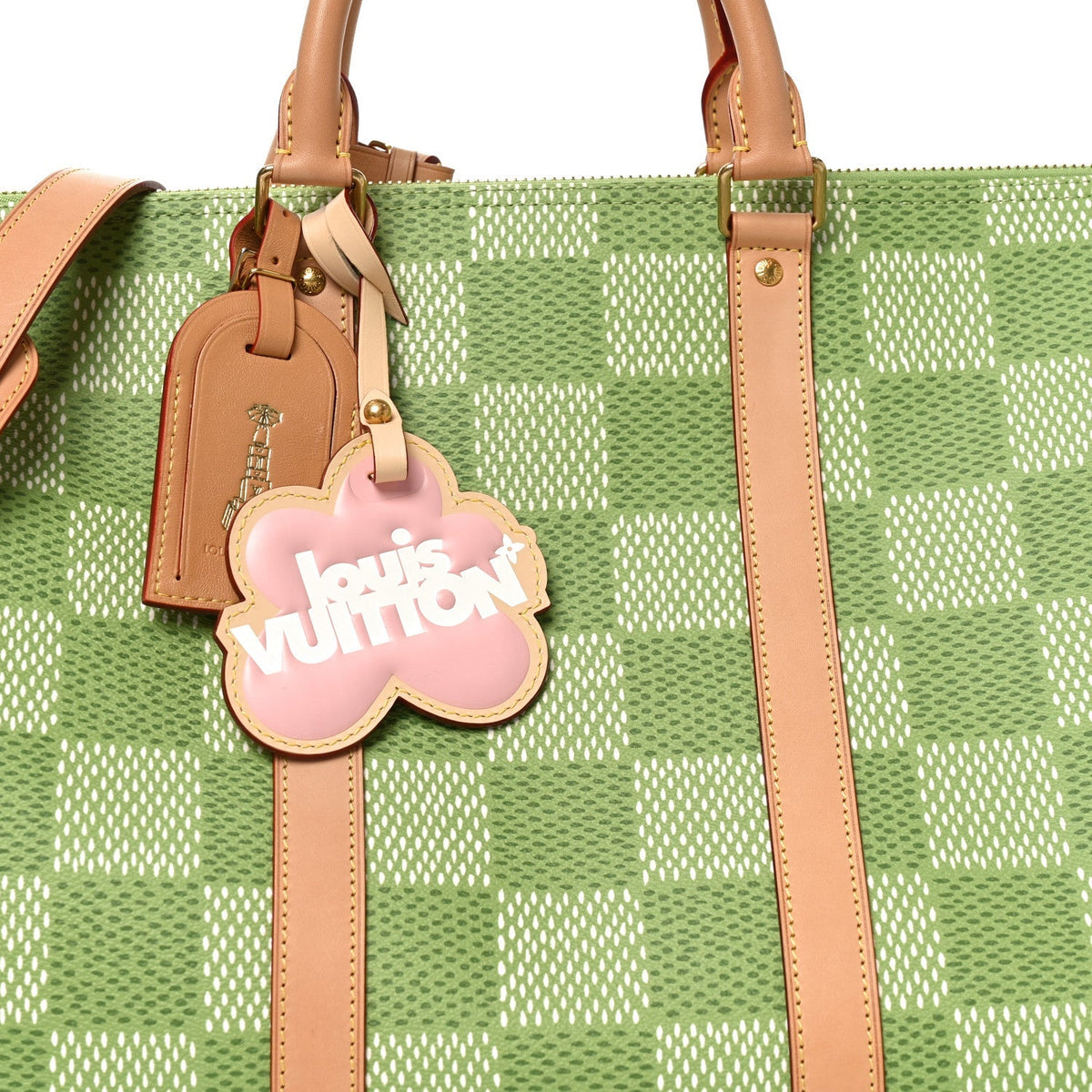 Damier Golf Keepall Bandouliere 50 Green