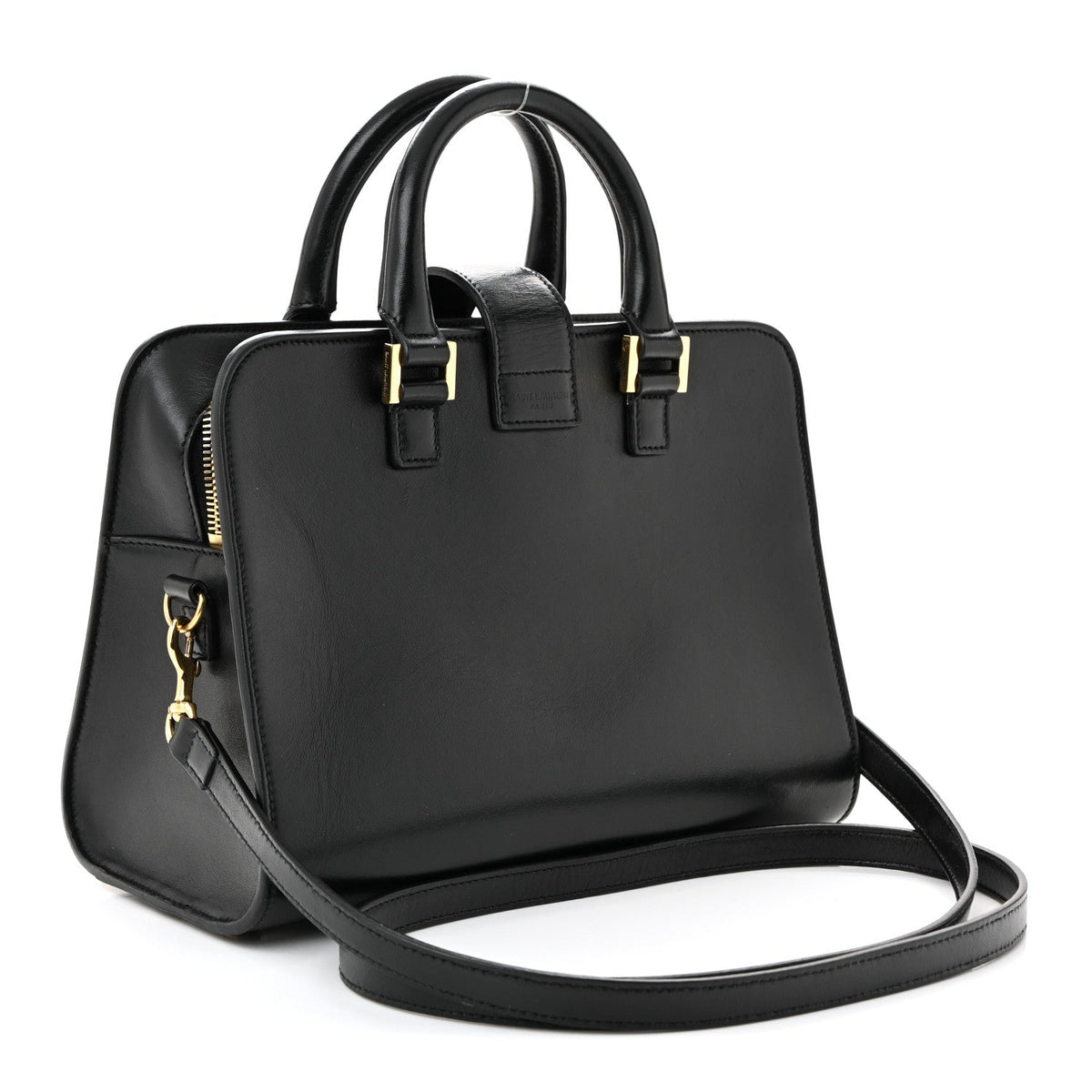 Calfskin Monogram Baby Cabas Black