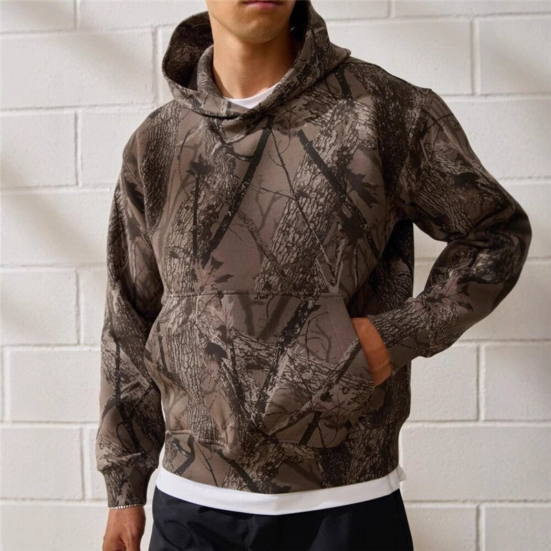 Unisex Hooded 3D Print Sweatshirt