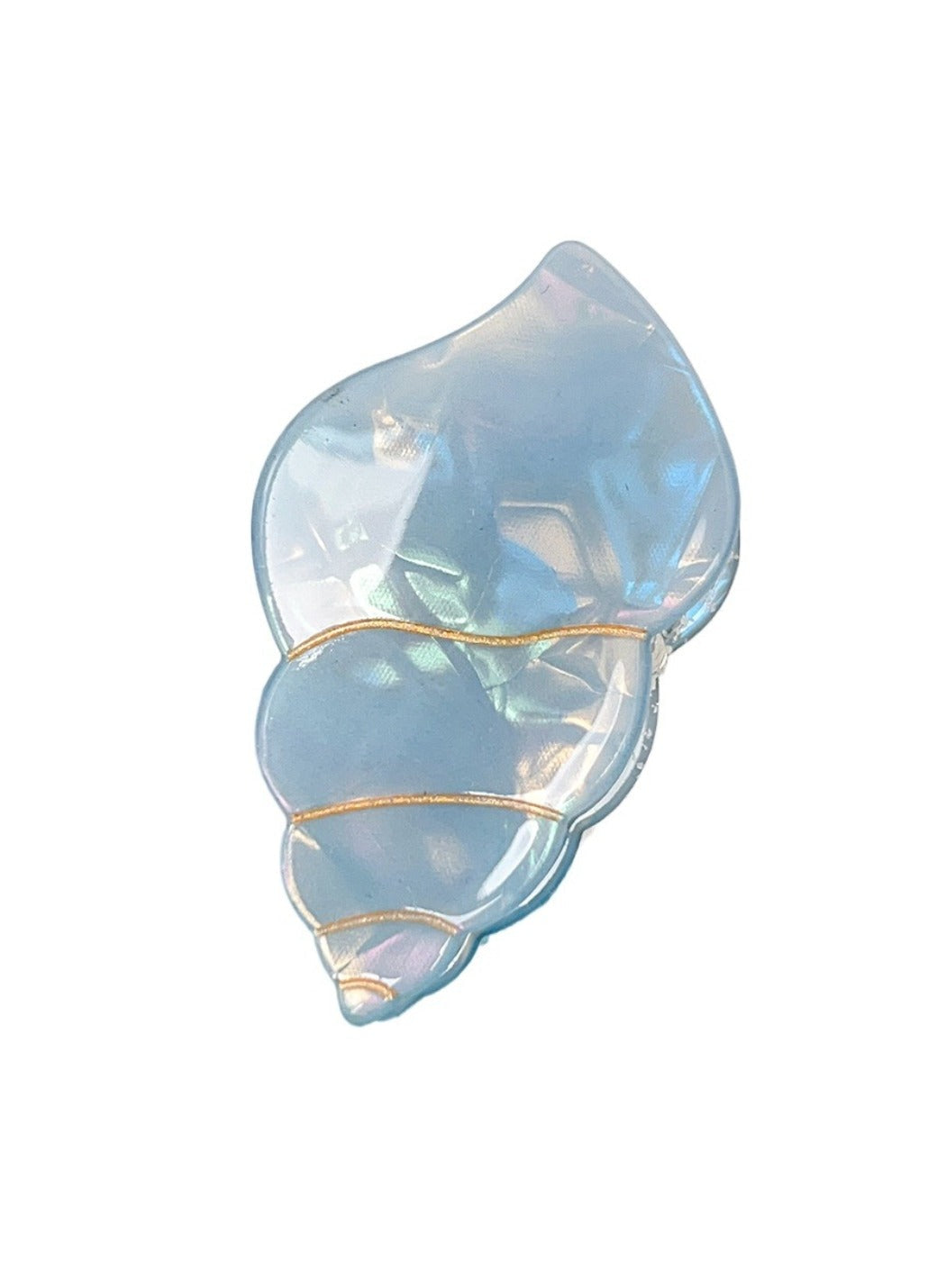 Clio - Acrylic Conch-Shaped Hair Clips - Sweet &amp; Cute