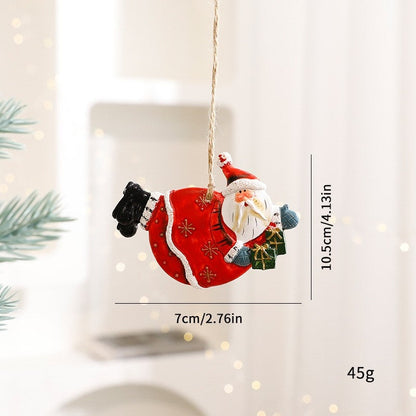 Christmas Wooden Candle Decorations