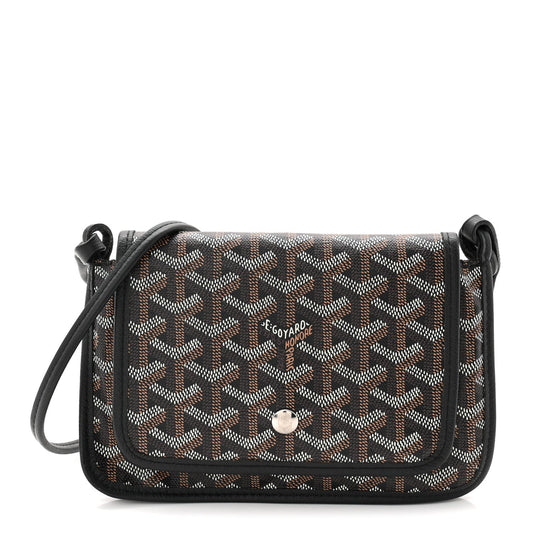 Goyardine Plumet Wallet Clutch Black