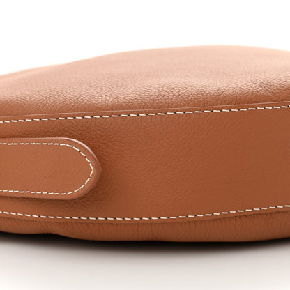 Calfskin Low Key Cookie MM Cognac