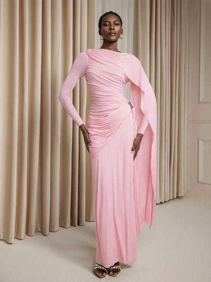 Elina Maxi Dress In Pink