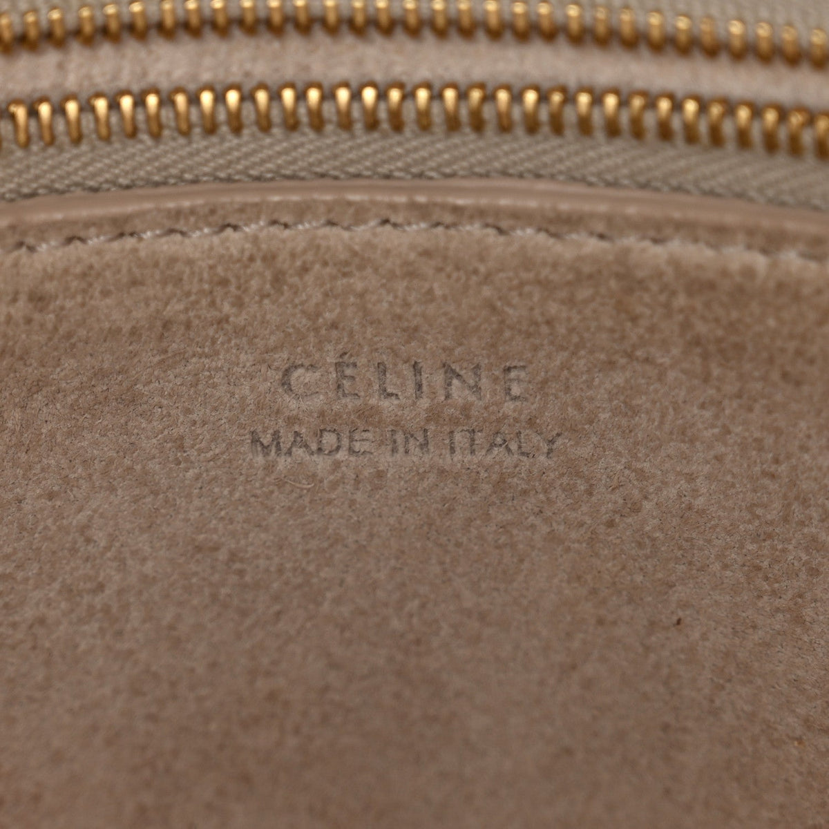 Soft Grained Calfskin Small Sangle Bucket Bag Light Taupe
