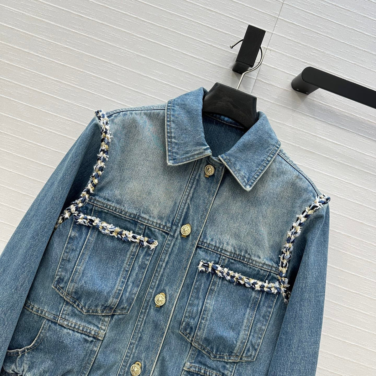 CC 25 Denim Jacket Blue Cotton