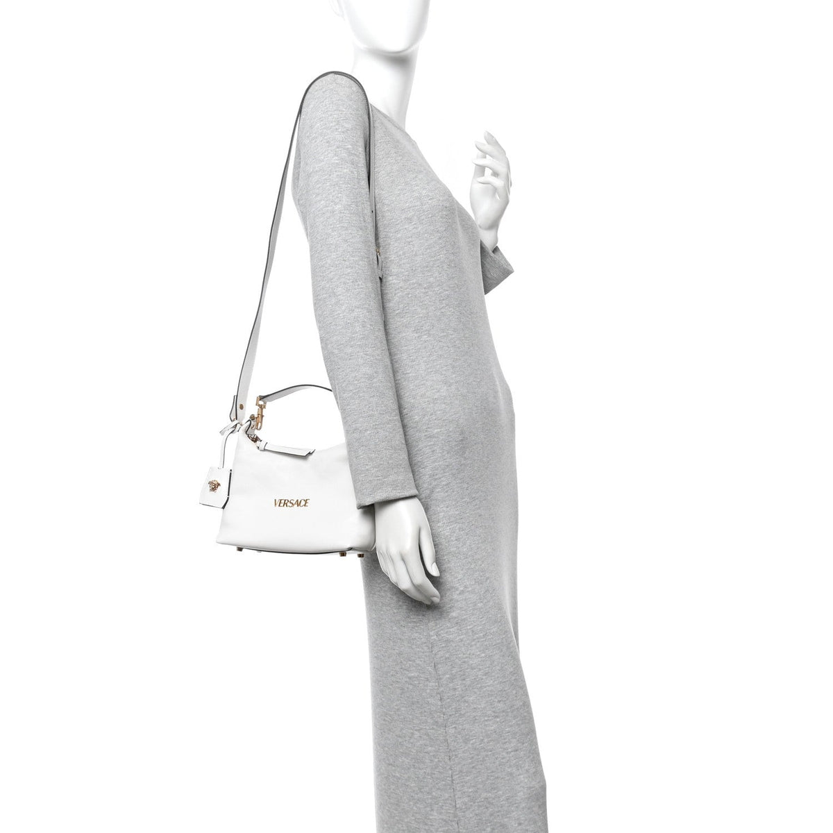 Nappa Logo Tag Hobo White