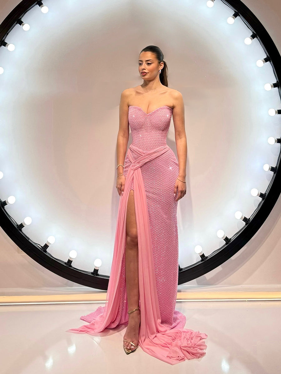 Alessia Maxi Dress In Pink