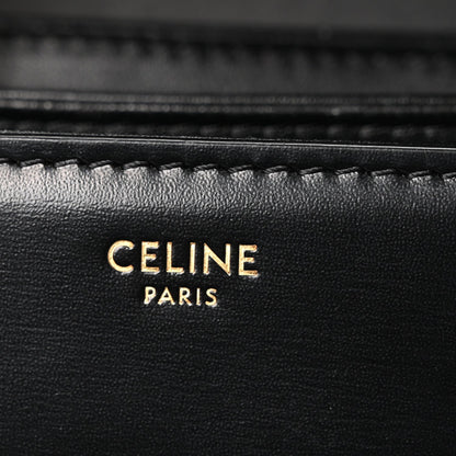 Shiny Calfskin Medium Triomphe Black