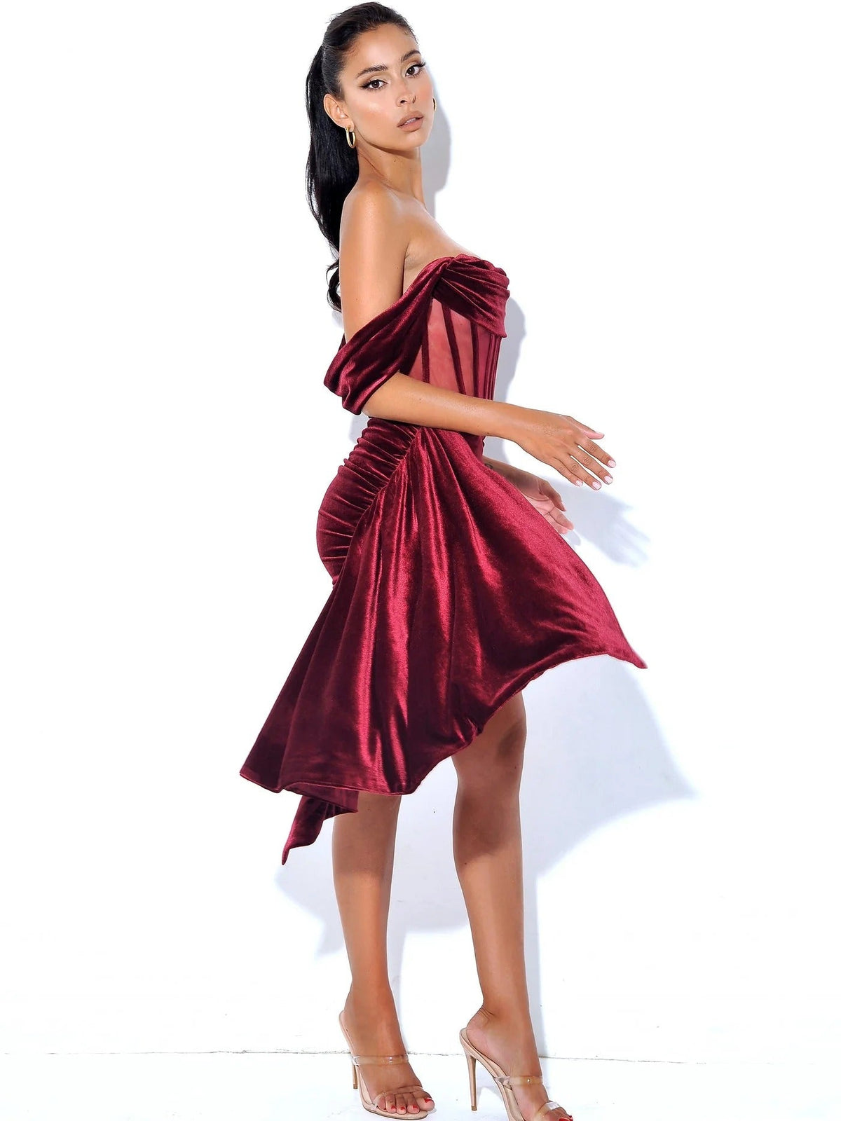 Mary Mini Dress In Red