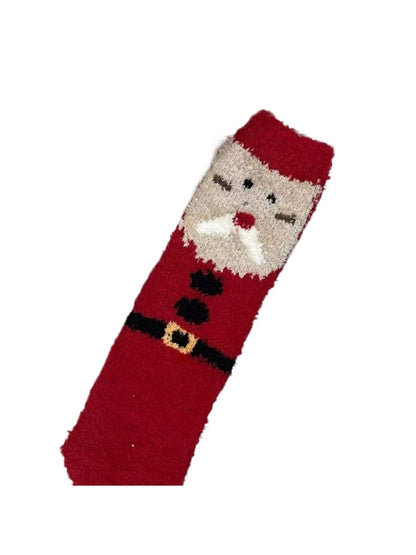 Rufia - Christmas Fuzzy Warm Coral Fleece Socks