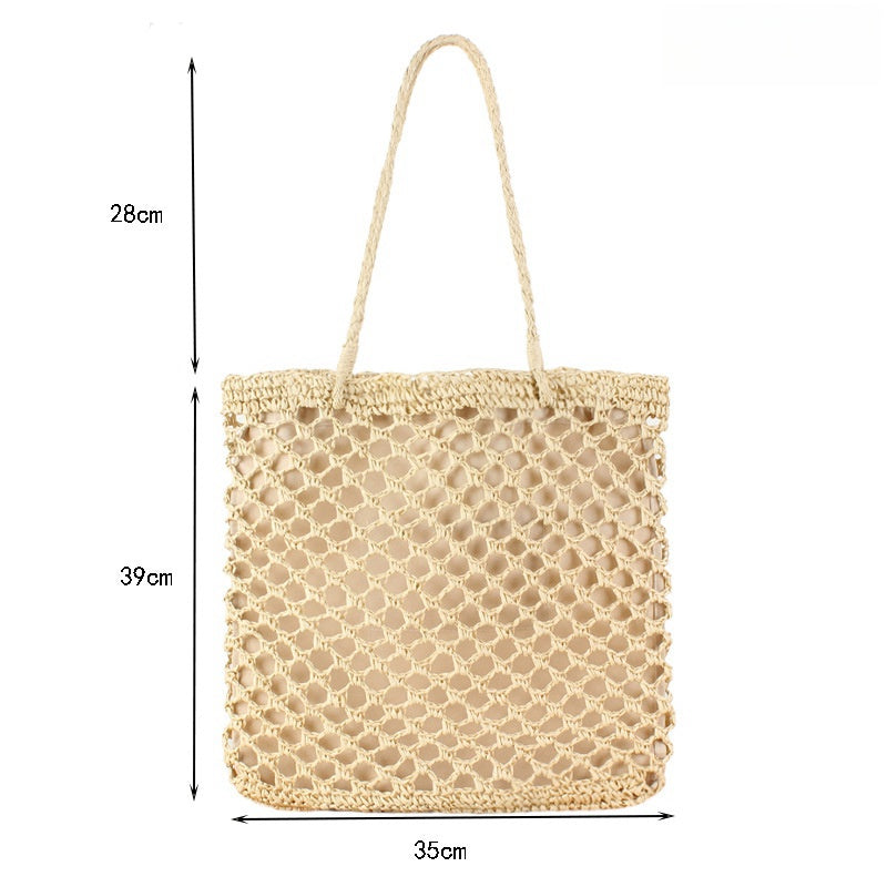 Crochet Market Bag Hollow Hand Bag