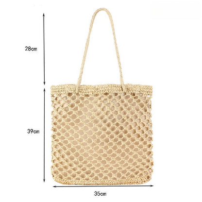 Crochet Market Bag Hollow Hand Bag