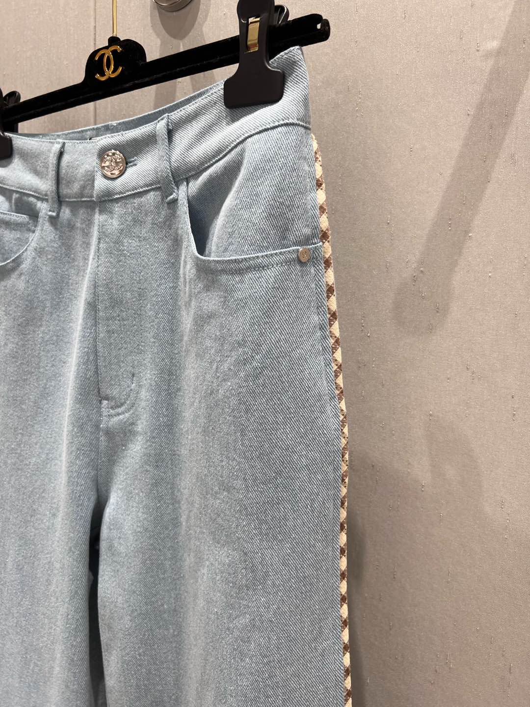 CC Jeans Light Blue Denim Fabric