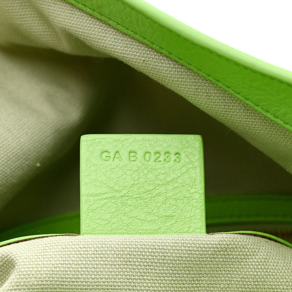 Calfskin Medium Voyou Bag Green