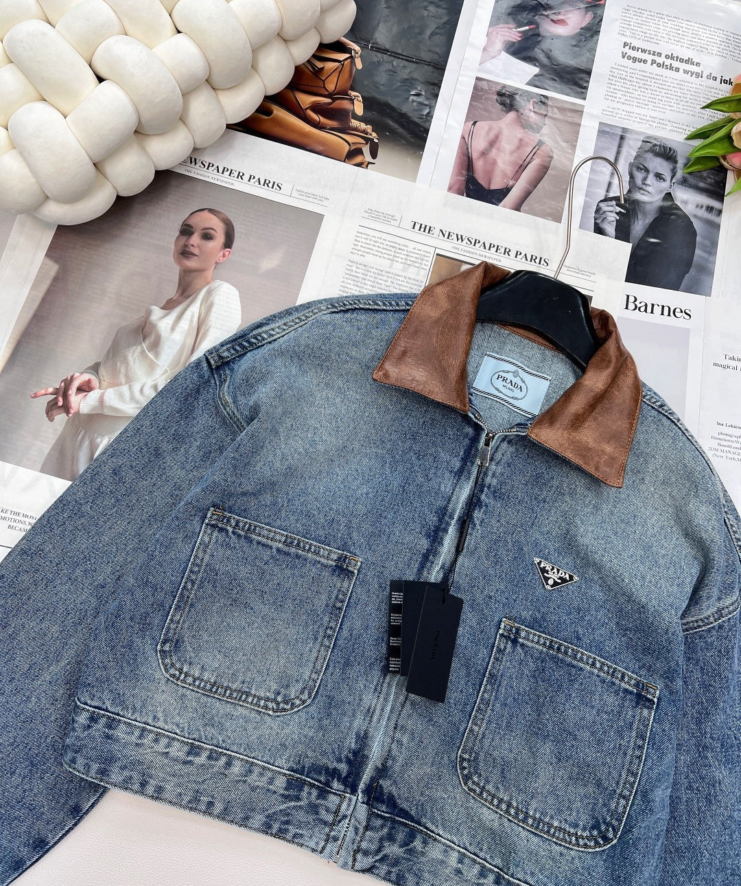 PRADA 25S DENIM JACKET 462