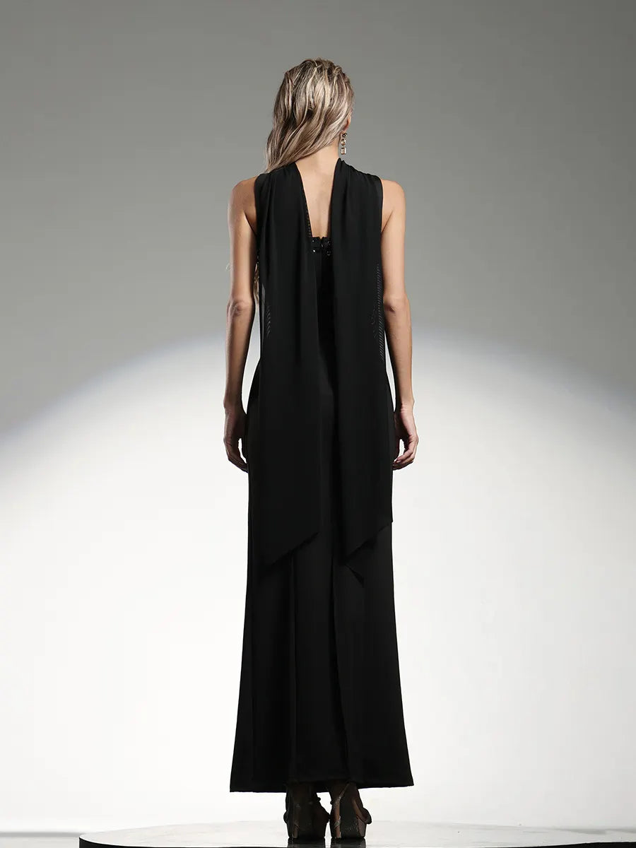 Eleanora Sleeveless Bandage Maxi Dress