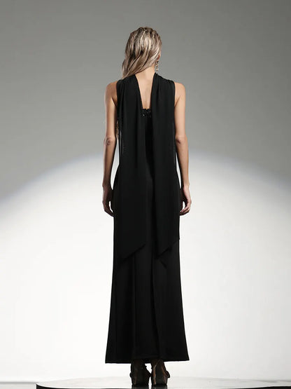 Eleanora Sleeveless Bandage Maxi Dress