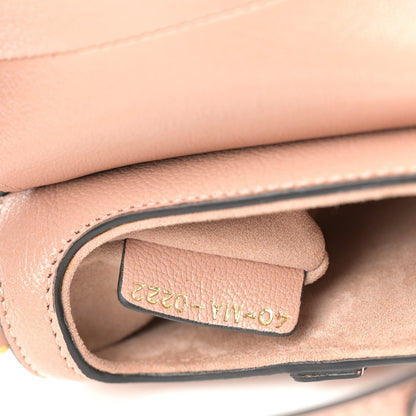 Goatskin Micro Saddle Bag Rose Des Vent