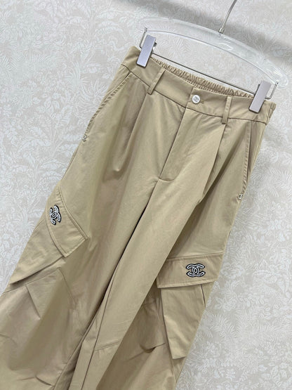 CHANEL STRAIGHT WIDE-LEG PANTS 269206