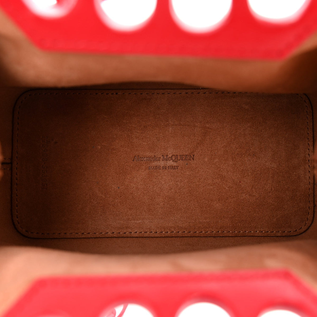 Calfskin The Peak Mini Bag Welsh Red