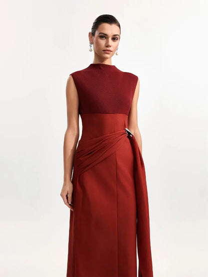 Amara Maxi Dress In Red
