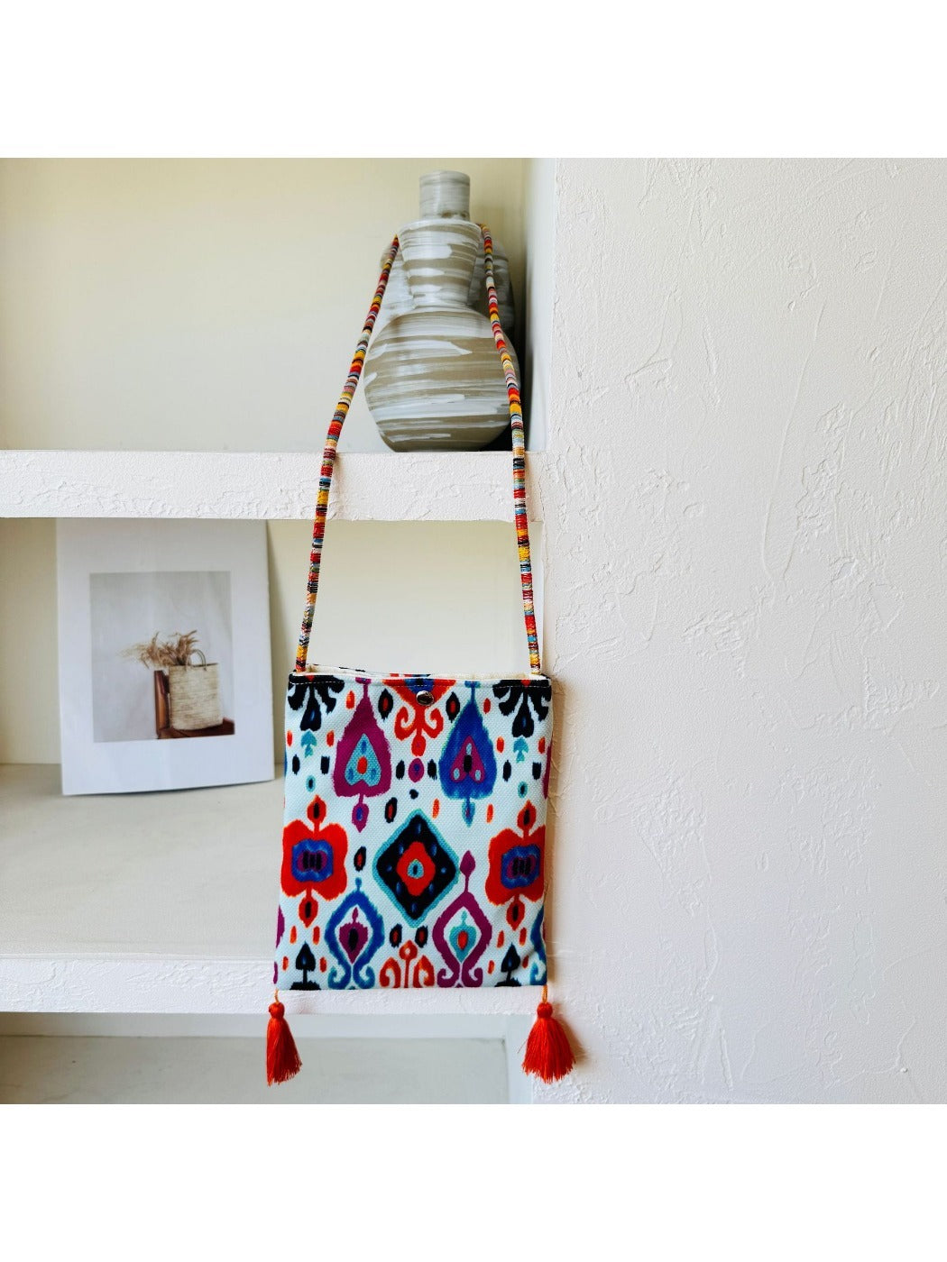 Cosbai - Bohemian Knitted Crossbody Bag