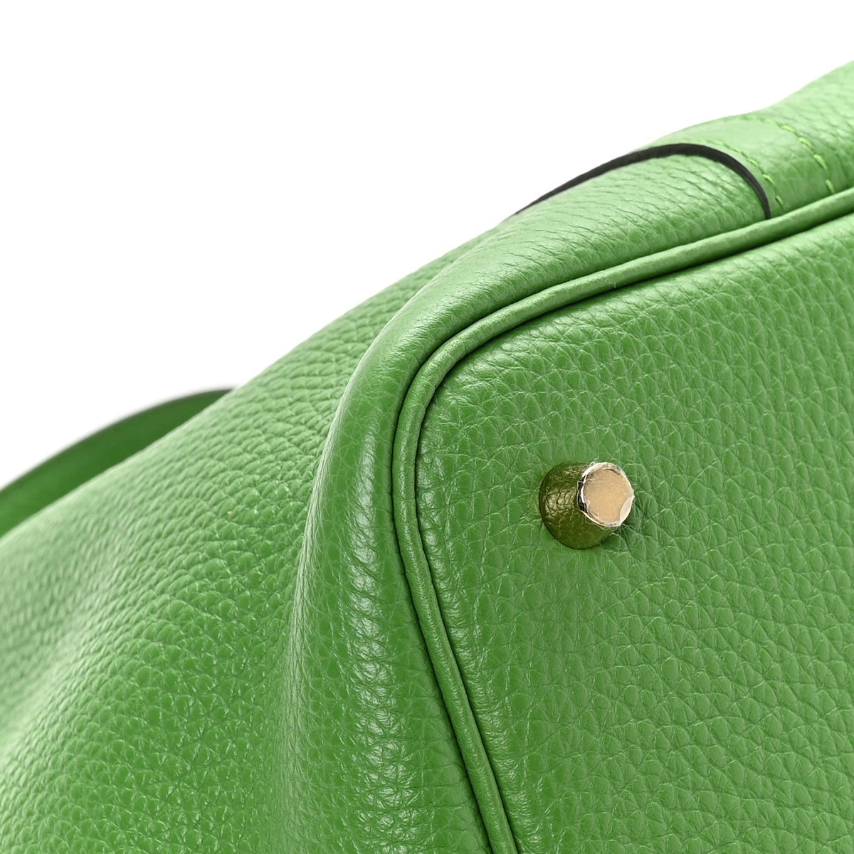 Taurillon Clemence Picotin Lock 22 MM Vert Yucca