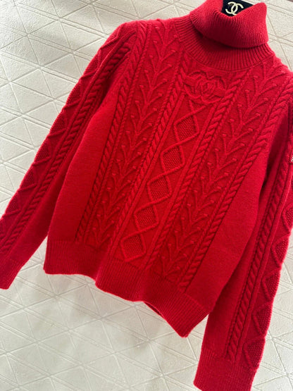 CHANEL 25S TURTLENECK SWEATER 454