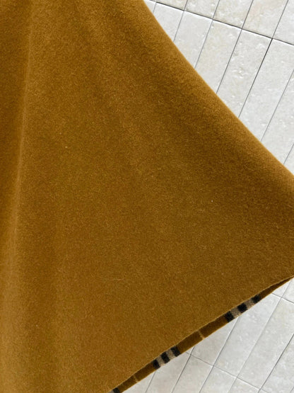 BURBERRY 25S FRINGED WOOL SHAWL 4866