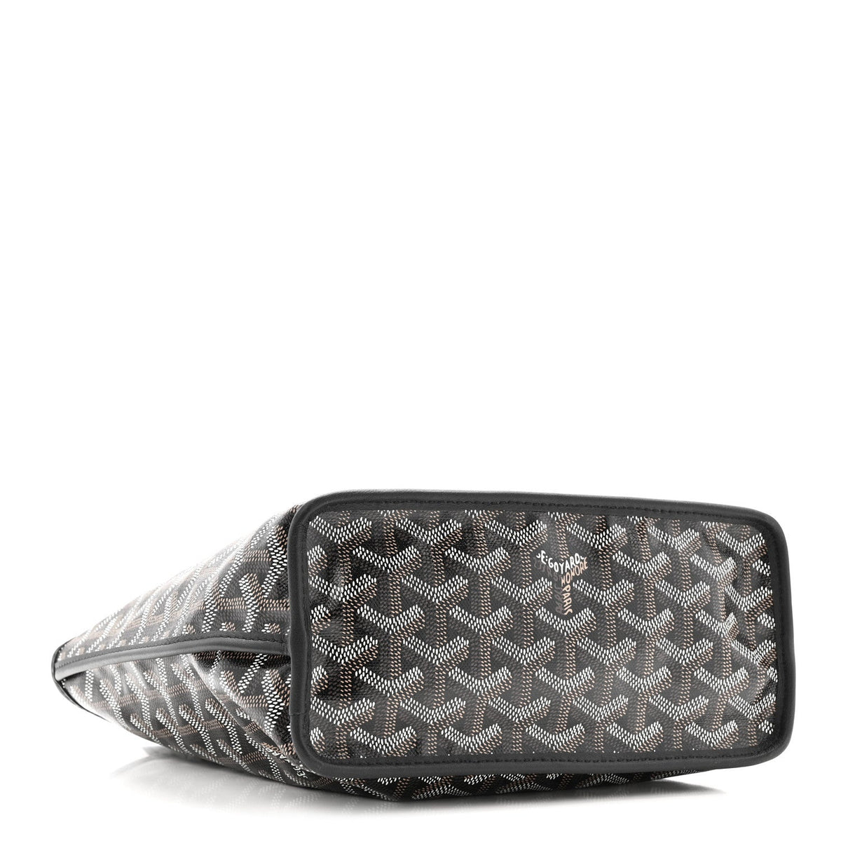 Goyardine Reversible Mini Anjou Black
