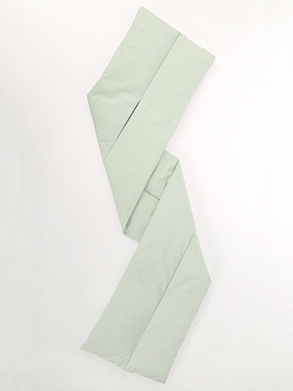 White Duck Down Keep Warm Solid Color Shawl&Scarf