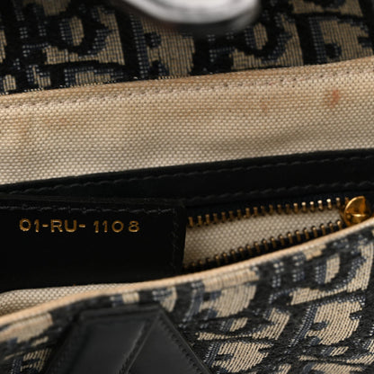 Oblique Saddle Bag Blue