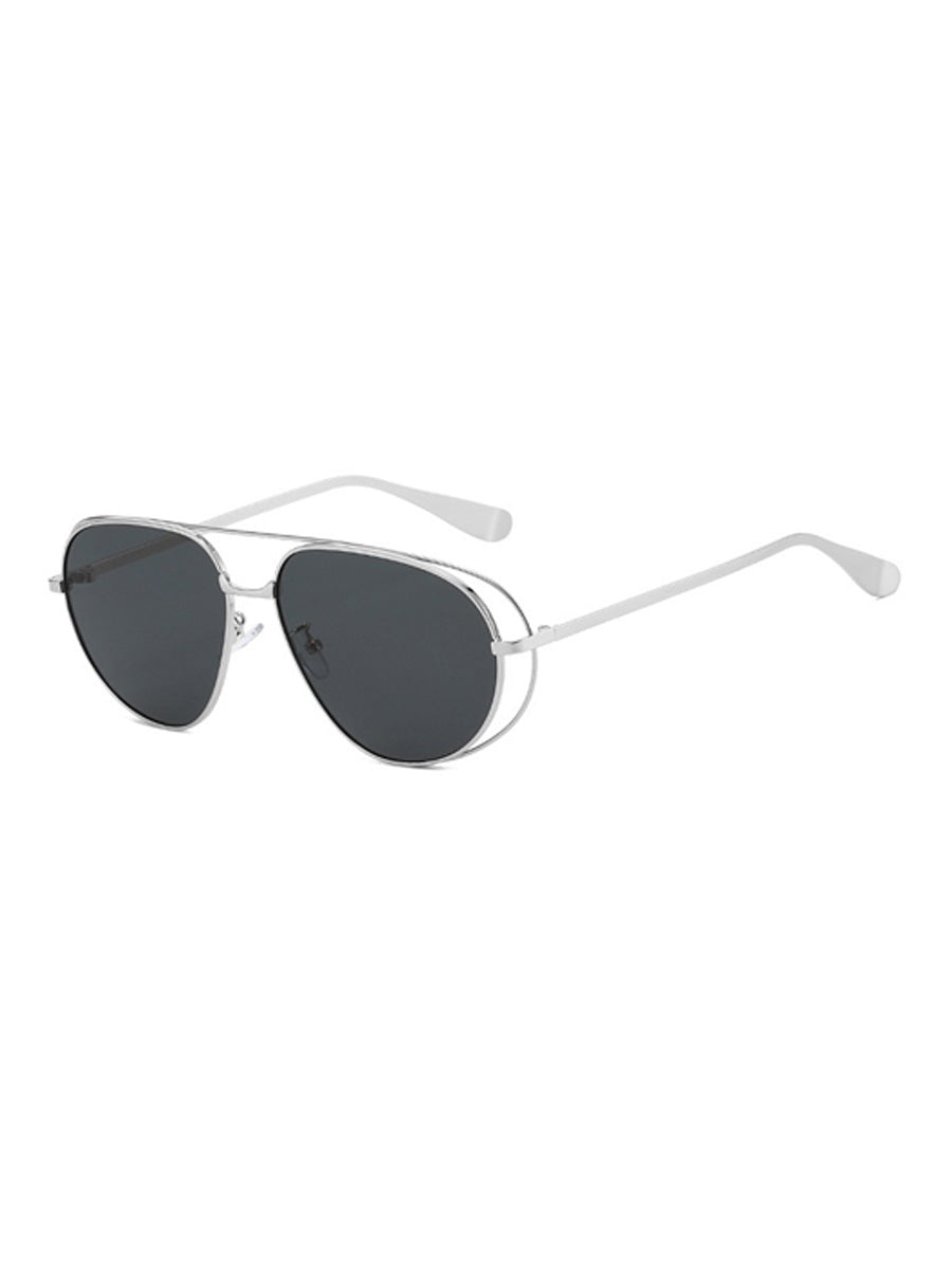 Ada Metal Aviator Sunglasses