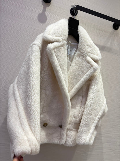 MAX MARA 25S SHORT TEDDY JACKET 115
