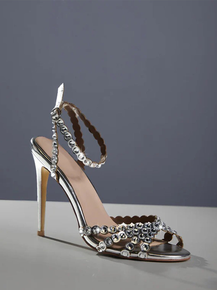 Adalgisa Rhinestone Sandals
