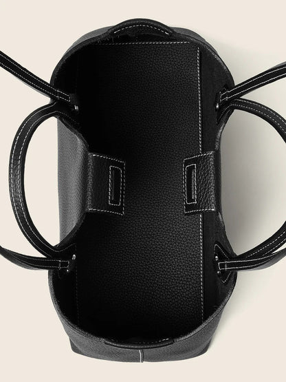 Evaline Tote M Bag in Leather