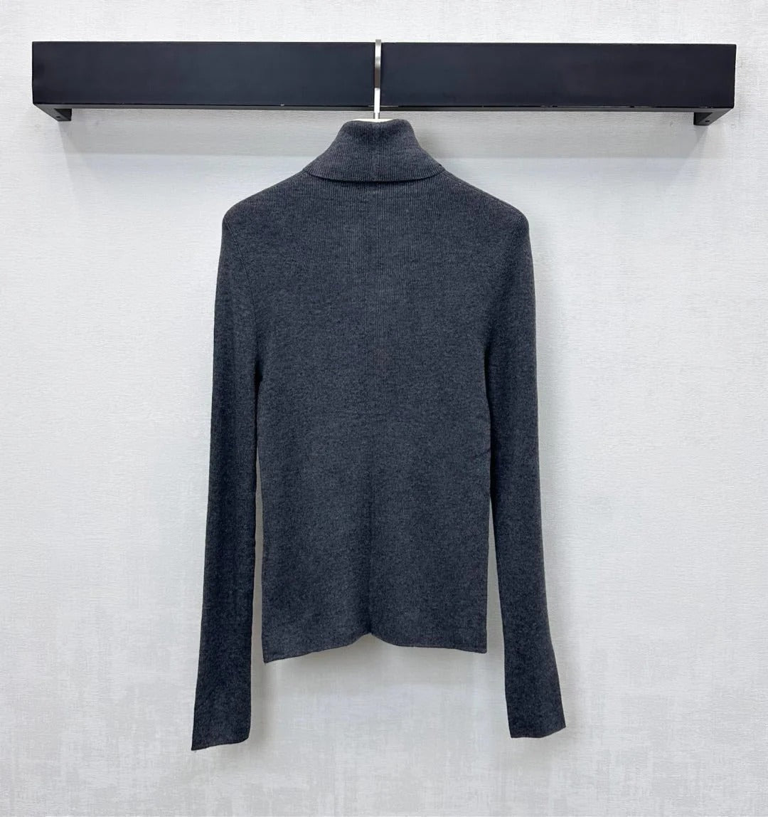 YSL 25S HIGH-NECK SWEATER STYLE 40